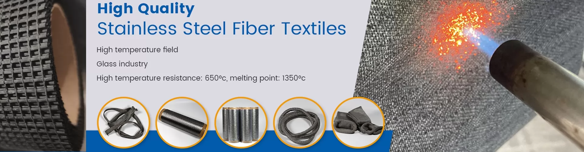 Stainless steel fiber industry