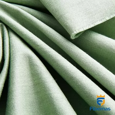 Stainless steel fiber shielding fabric