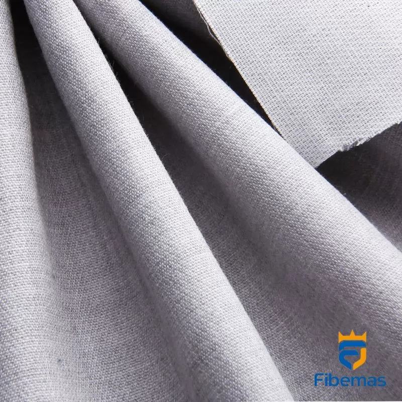 Stainless steel fiber double-sided woven fabric