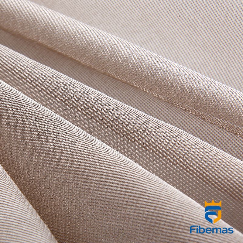 Silver fiber ultra-thin mesh fabric