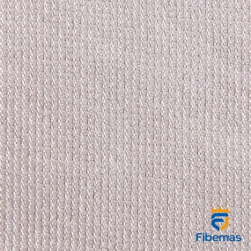 Silver fiber ultra-thin mesh fabric