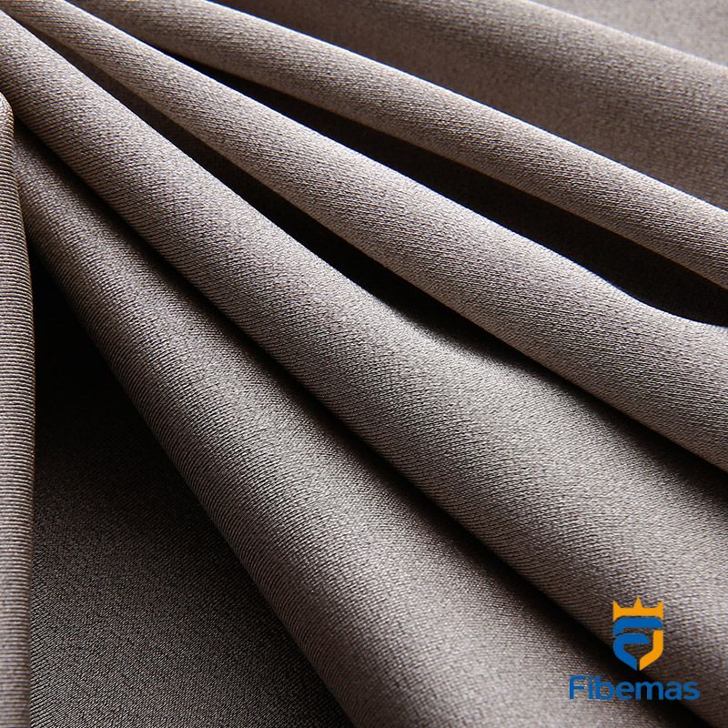 Silver elastic antibacterial fabric