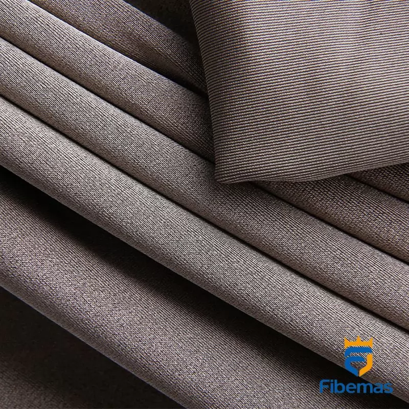 Silver elastic antibacterial fabric
