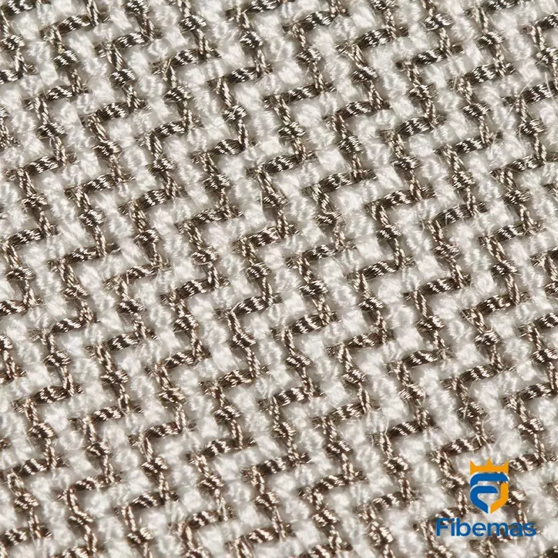 Silver and bamboo fiber shielding fabric