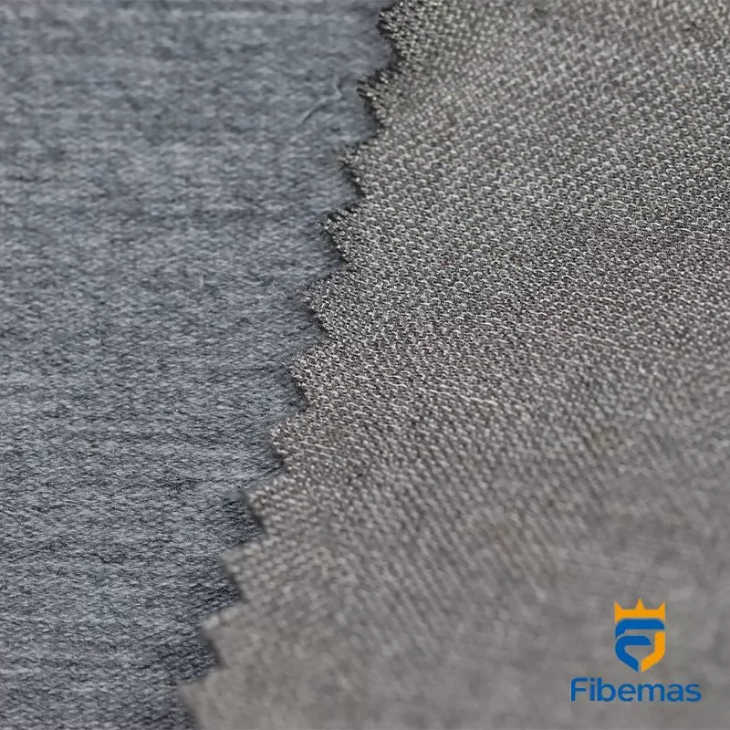 Silver fiber Modal double-sided fabric