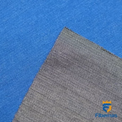 Silver and Modal stretch fabric