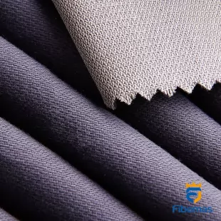 Silver fiber and cotton shielding fabric