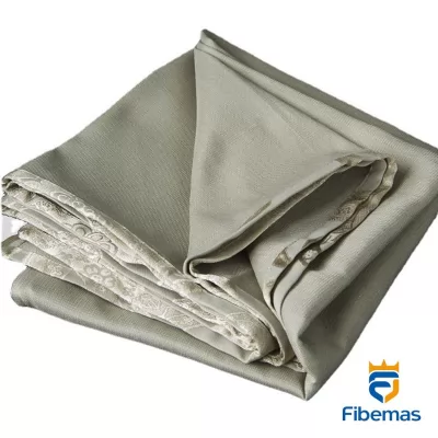 Silver fiber shielded bed sheets