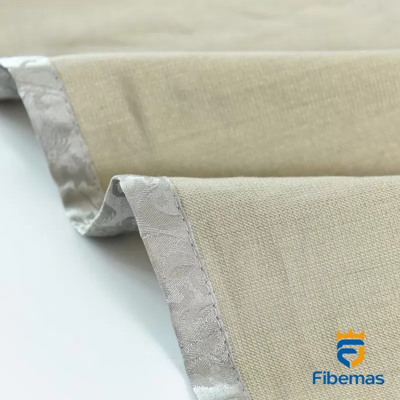 Silver fiber shielded bed sheets