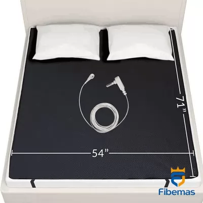 Conductive rubber grounding pad