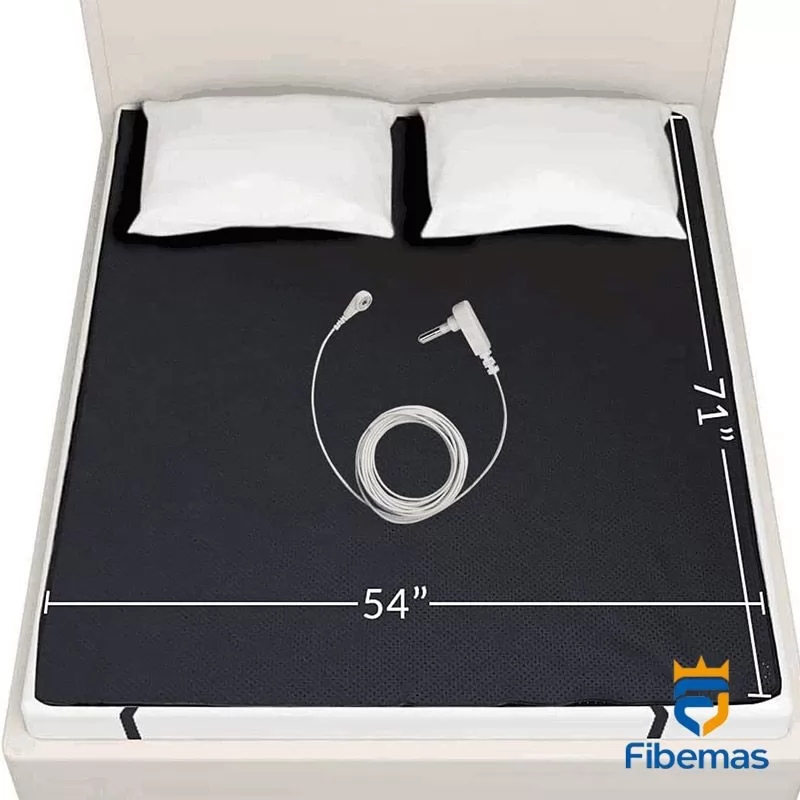 Conductive rubber grounding pad