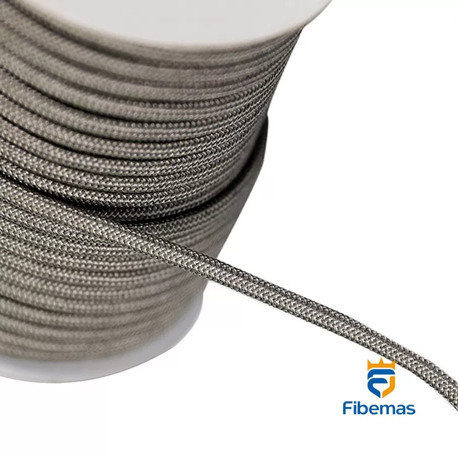 Stainless steel fiber conductive grounding rope