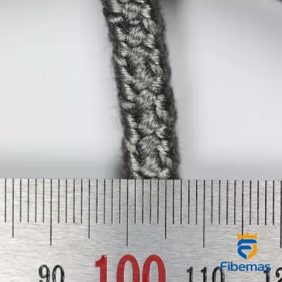 Stainless steel fiber square grounding rope