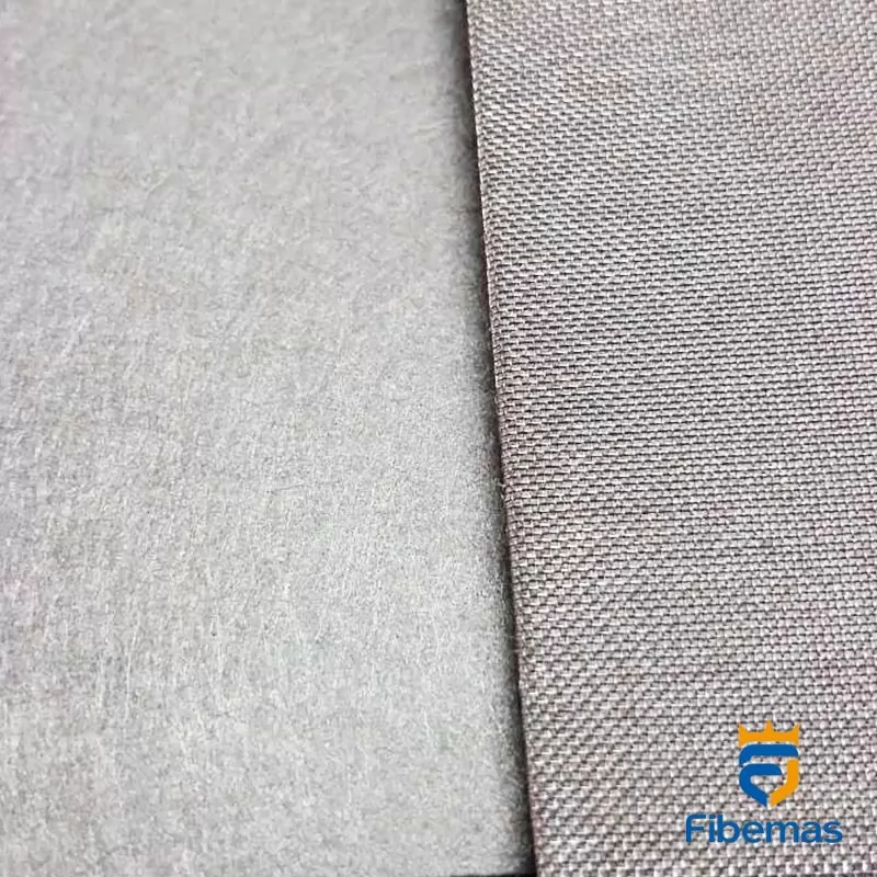 Stainless steel fiber felt