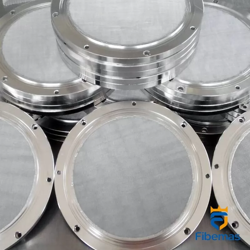 Stainless steel fiber felt
