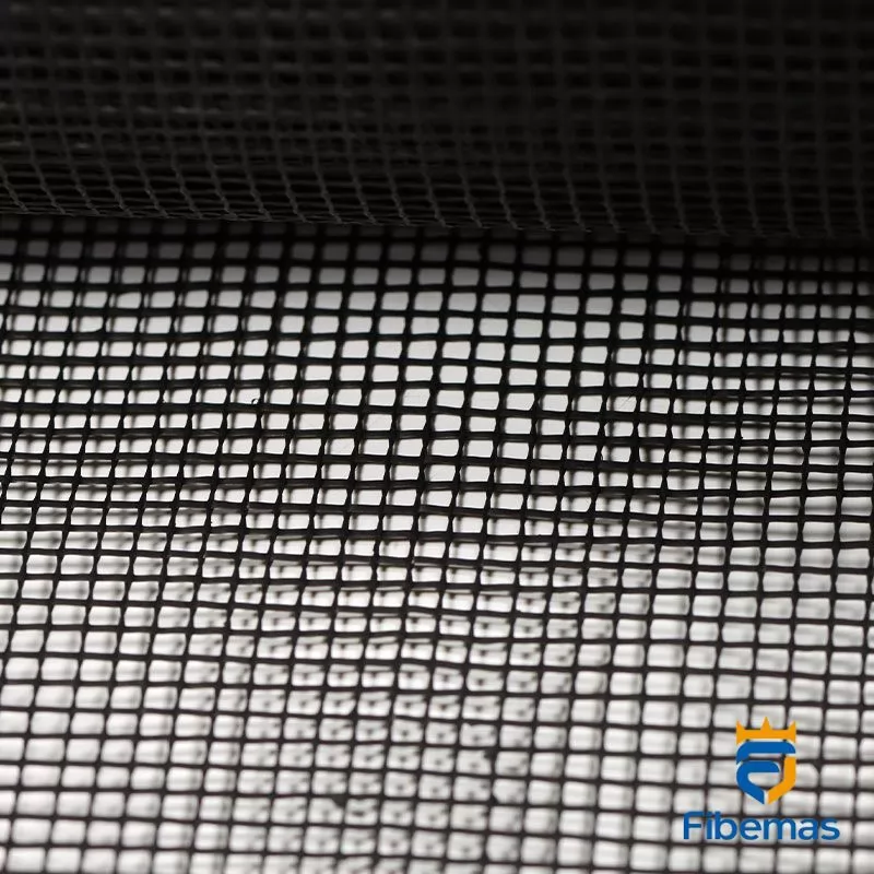 Fiberglass wall shielding mesh
