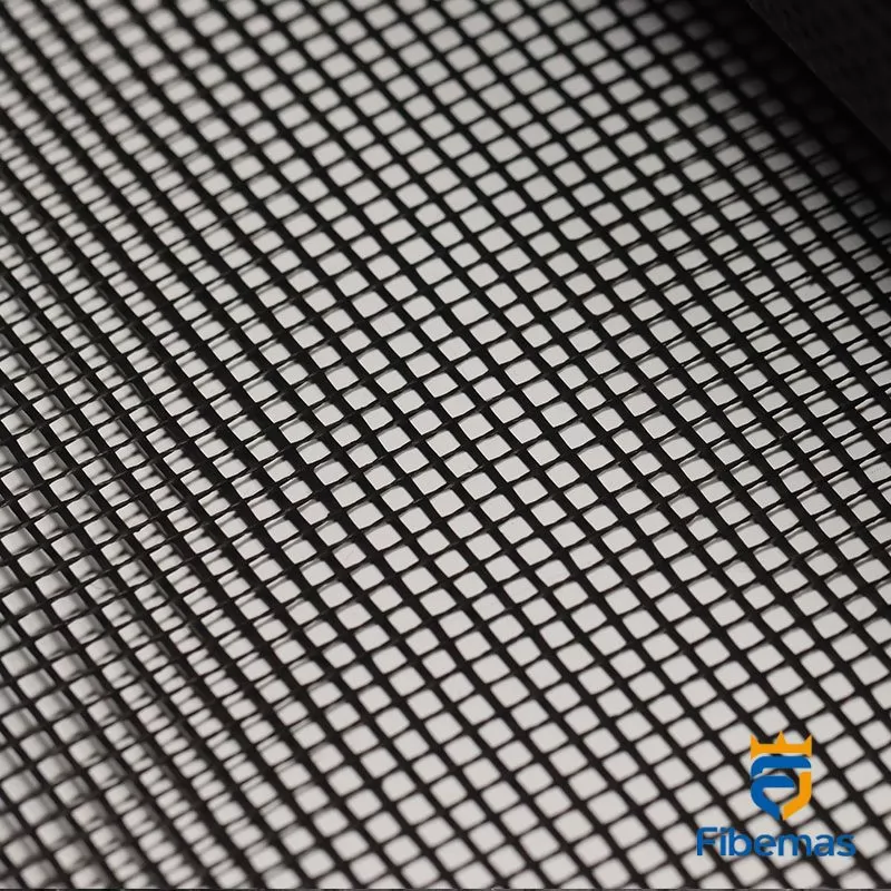 Fiberglass wall shielding mesh