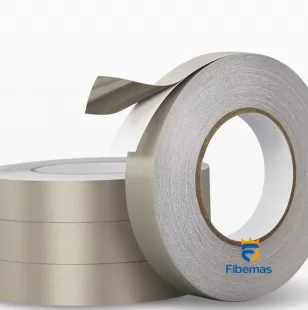 Plaid conductive single side tape