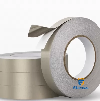 Plaid conductive single side tape