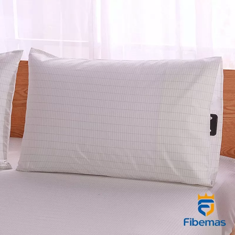 Silver fiber grounding pillowcase