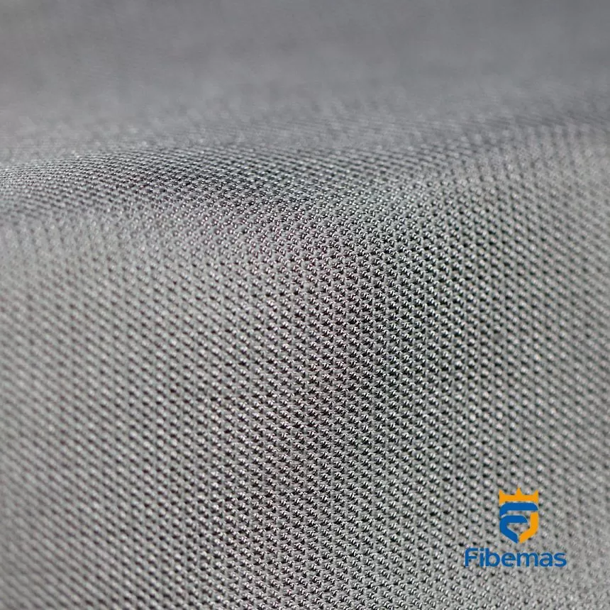 Silver fiber and cotton fabric