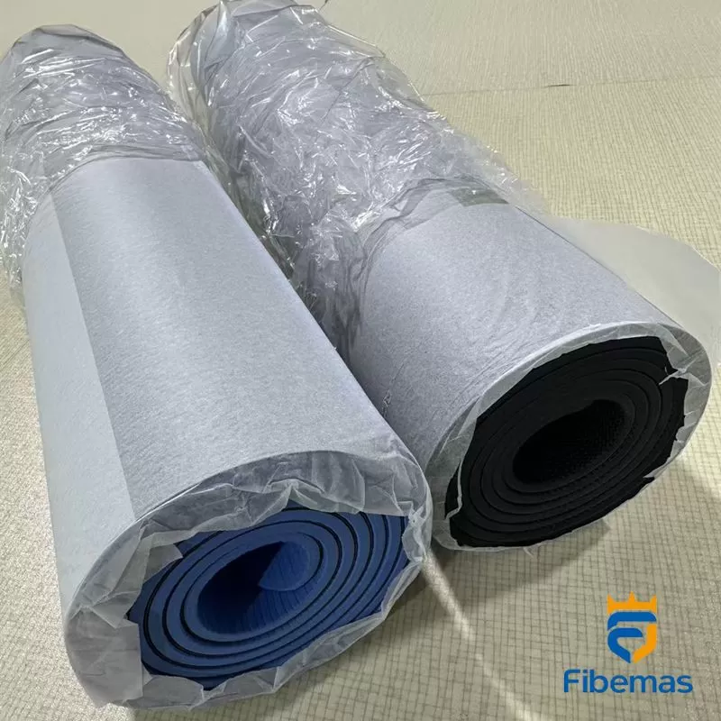 Anti-static leather yoga mat