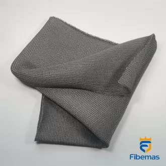 Heat resistant FeCrAl knitted fabric