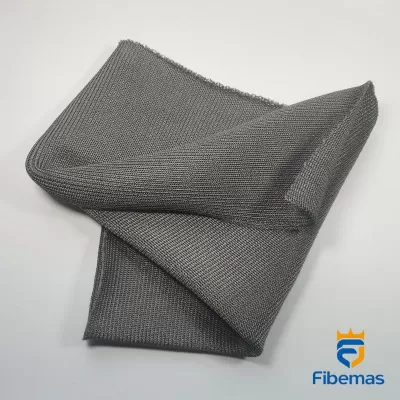 Heat resistant FeCrAl knitted fabric