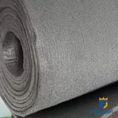 Stainless steel fiber felt